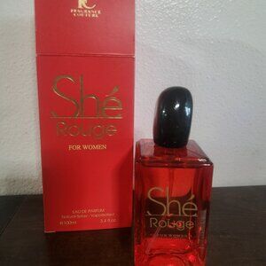 Shé Rouge By FC Fragrance Couture Eua De Parfum 3.4 fl oz